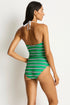 Sea Level Voyage U Bar Bandeau One Piece