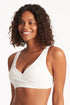 Sea Level Spinnaker Cross Front Bra Top