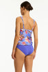 Sea Level Blue Hawaii Tank Singlet Top