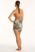Sea Level Aloha Drawstring Mini Mesh Skirt