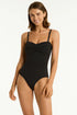Sea Level Essentials Edit Twist Bandeau One Piece