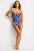 Sea Level Voyage U Bar Bandeau One Piece