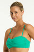Sea Level Essentials Twist Bandeau Top