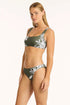 Sea Level Aloha Low Square Neck Bra