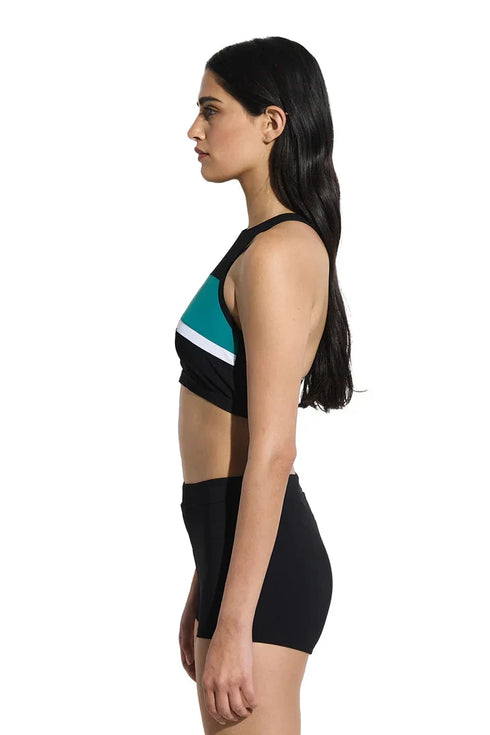 Gottex Free Sport Aqua Chic High Neck Bikini Top