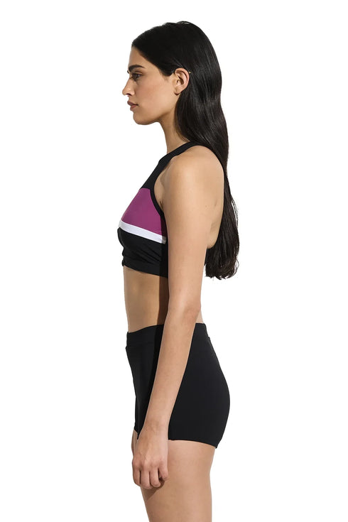 Gottex Free Sport Aqua Chic High Neck Bikini Top