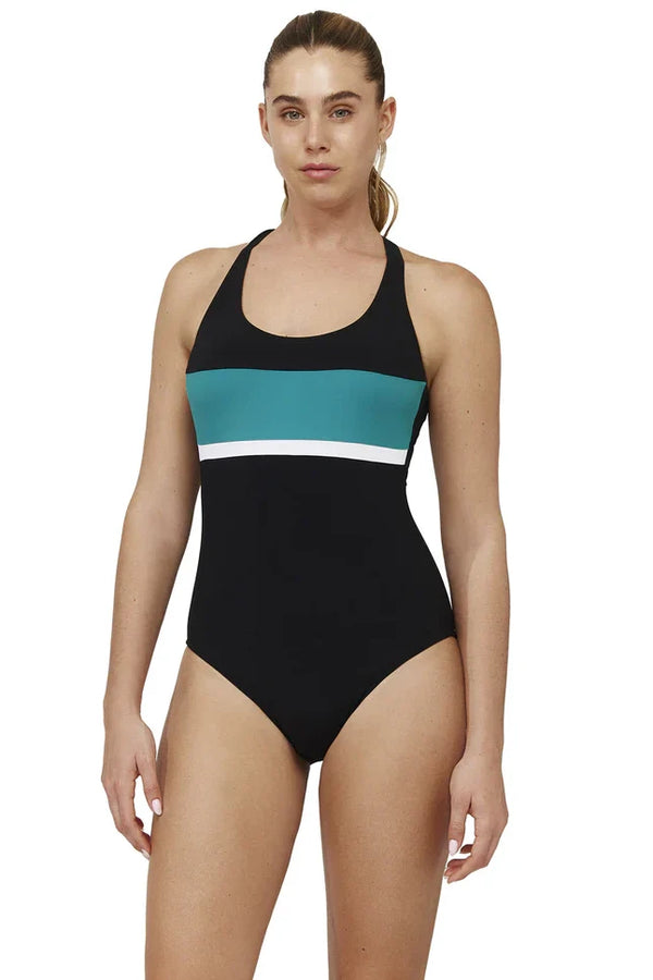 Gottex Free Sport Aqua Chic Scoop Neck One Piece