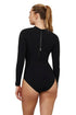 Gottex Free Sport Coco Cut Out Long Sleeve One Piece