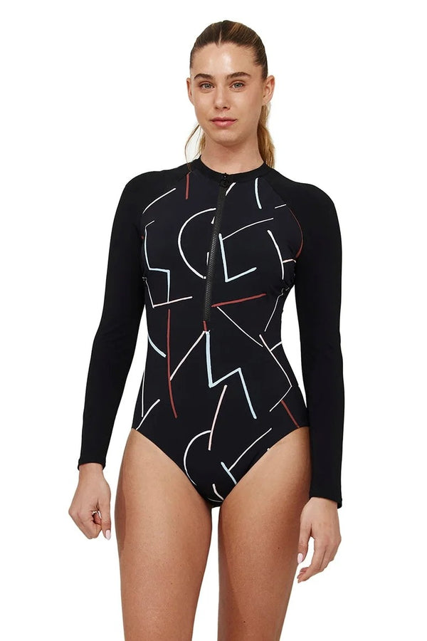 Gottex Free Sport Kai Long Sleeve One Piece