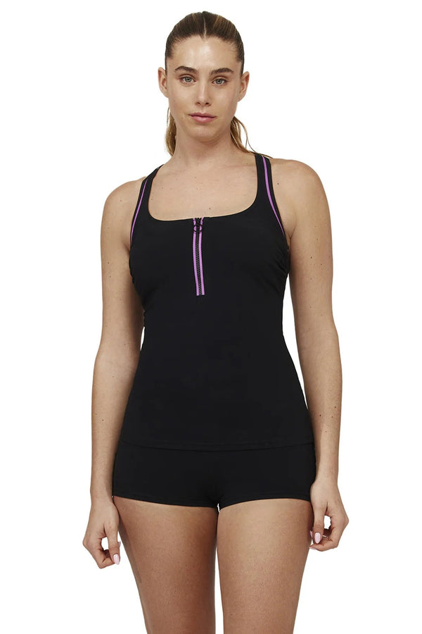 Gottex Free Sport Duke Scoop Neck Tankini Top