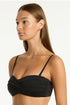 Sea Level Essentials Twist Bandeau Top