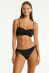 Sea Level Essentials Twist Bandeau Top