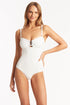 Sea Level Spinnaker U Bar Bandeau One Piece