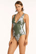 Sea Level Aloha Longline Tri One Piece