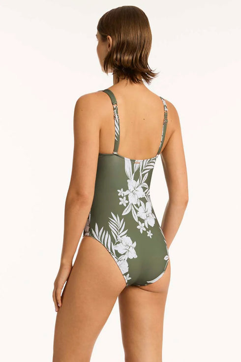 Sea Level Aloha Longline Tri One Piece