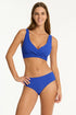 Sea Level Spinnaker Cross Front Bra Top