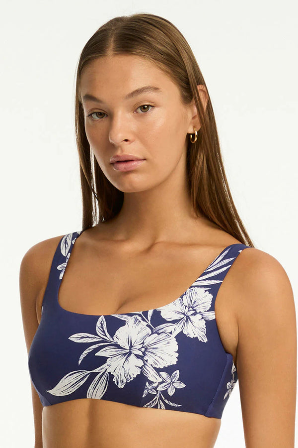 Sea Level Aloha Square Neck Swim Top