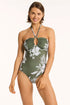 Sea Level Aloha Halter Bandeau One Piece