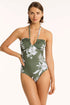 Sea Level Aloha Halter Bandeau One Piece
