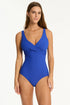 Sea Level Spinnaker Cross Front One Piece