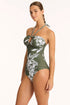 Sea Level Aloha Halter Bandeau Tankini