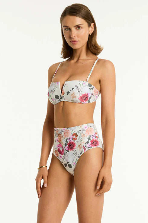 Sea Level Belle Vee Bandeau Top