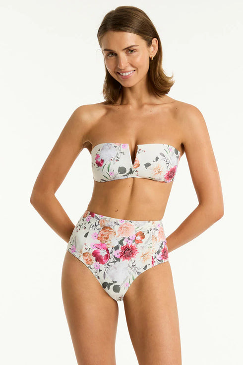 Sea Level Belle Vee Bandeau Top