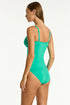 Sea Level Essentials Edit Tie Front DD/E Tankini