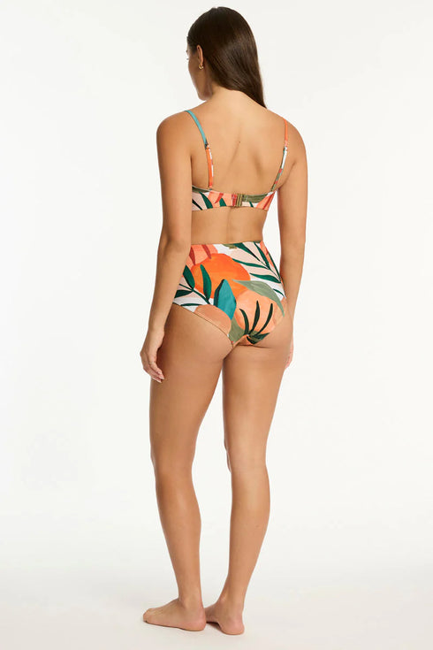 Sea Level Tropaluxe Twist Bandeau