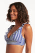 Sea Level Capri Frill Bra Top