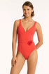 Sea Level Casa Del Mar Plunge One Piece