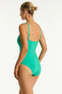 Sea Level Essentials Edit Twist Bandeau One Piece