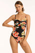 Sea Level Juniper Twist Bandeau One Piece