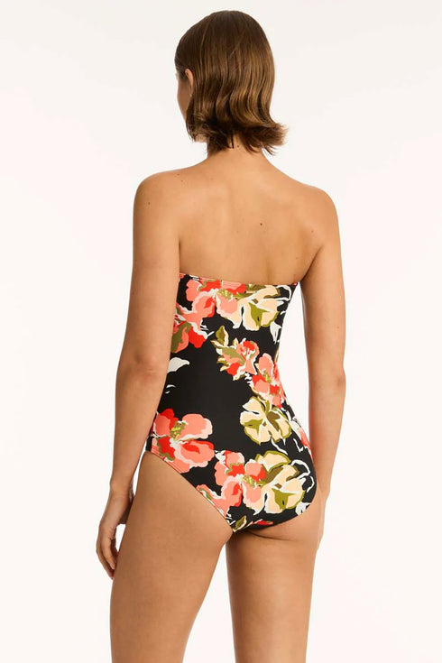 Sea Level Juniper Twist Bandeau One Piece