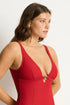 Sea Level Luminara Chain Link Longline One Piece