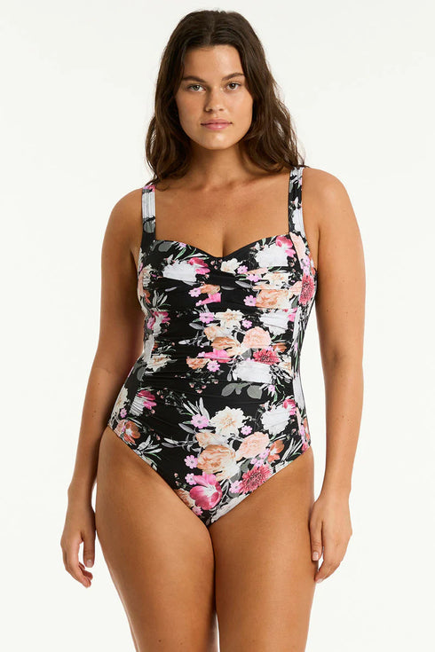 Sea Level Belle Twist Front One Piece