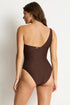 Sea Level Luminara One Shoulder One Piece