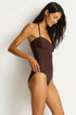 Sea Level Luminara U Bar Bandeau One Piece