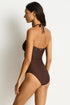 Sea Level Luminara U Bar Bandeau One Piece