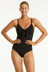 Sea Level Essentials Edit Tie Front DD/E One Piece