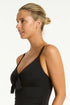 Sea Level Essentials Edit Tie Front DD/E One Piece