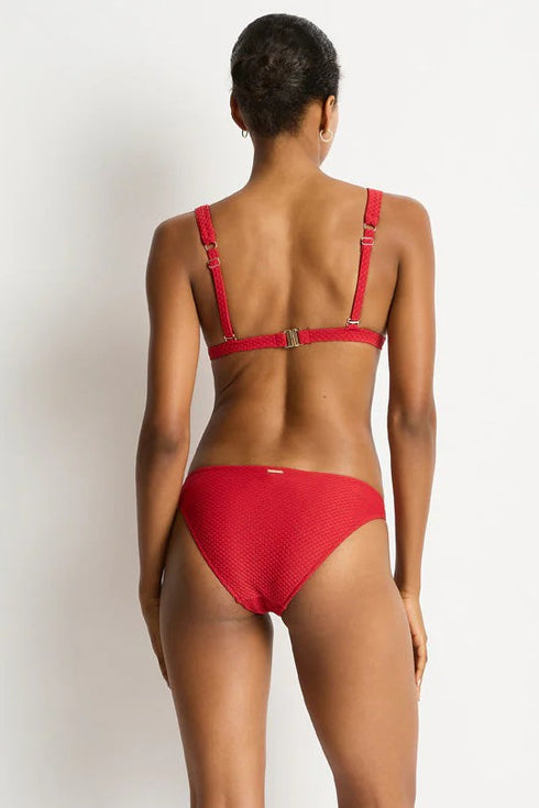 Sea Level Luminara Chain Link Longline Tri Top