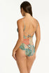 Sea Level Java Cross Back Tri One Piece