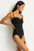Sea Level Elysian V Bar Bandeau One Piece