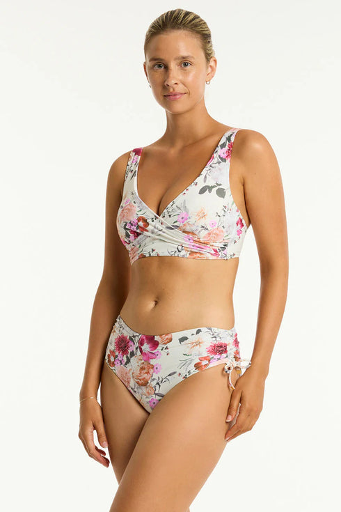 Sea Level Belle Cross Front Multifit Top