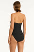 Sea Level Palisades V Bandeau One Piece