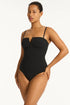 Sea Level Palisades V Bandeau One Piece