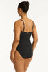 Sea Level Palisades V Bandeau One Piece