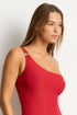 Sea Level Luminara One Shoulder One Piece