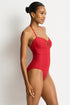 Sea Level Luminara U Bar Bandeau One Piece
